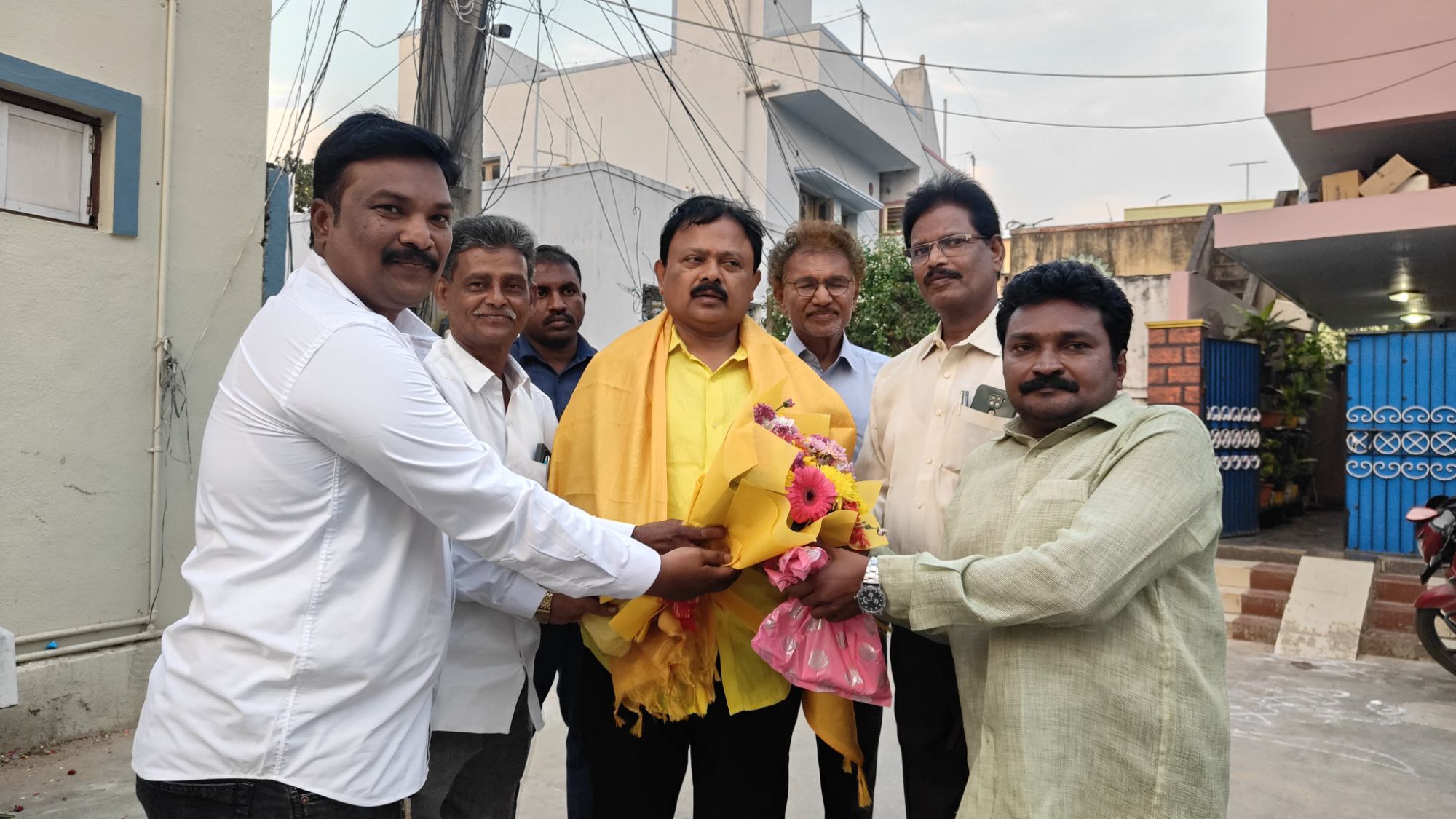 ఎమ్మెల్యే పాశిం సునీల్ కుమార్‌కు పాస్టర్స్ అసోసియేషన్ శుభాకాంక్షలు